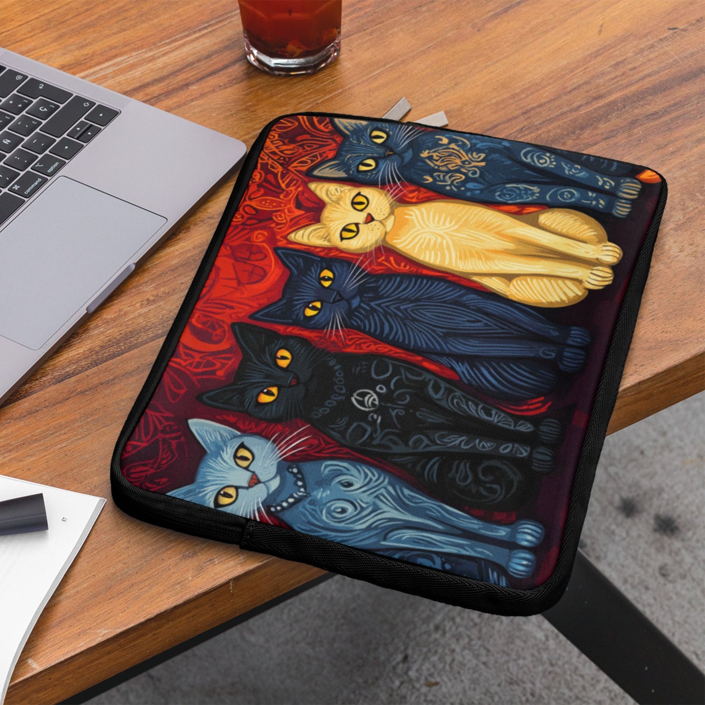 Folk Art Laptop and Tablet Sleeve/Bag/Case