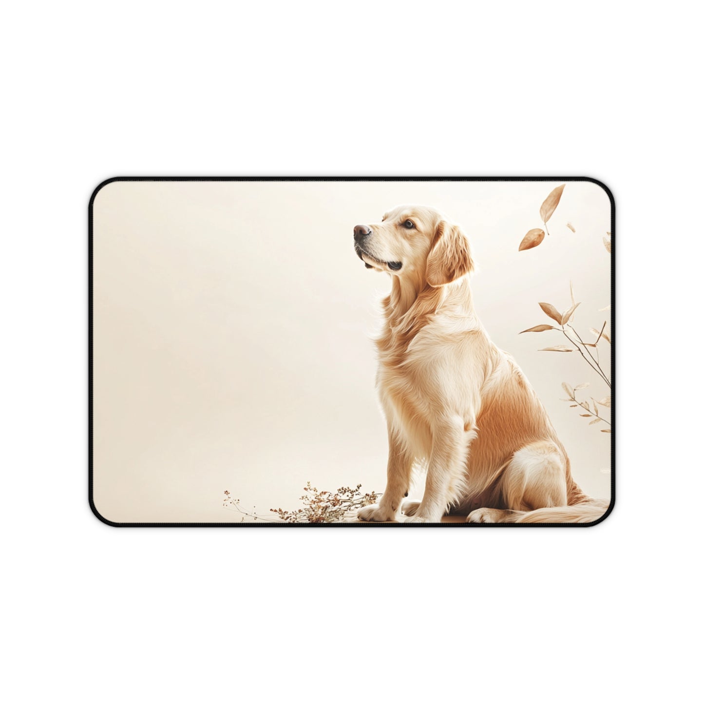 Golden Retriever Desk Mat, Mouse Pad, Gaming Mat