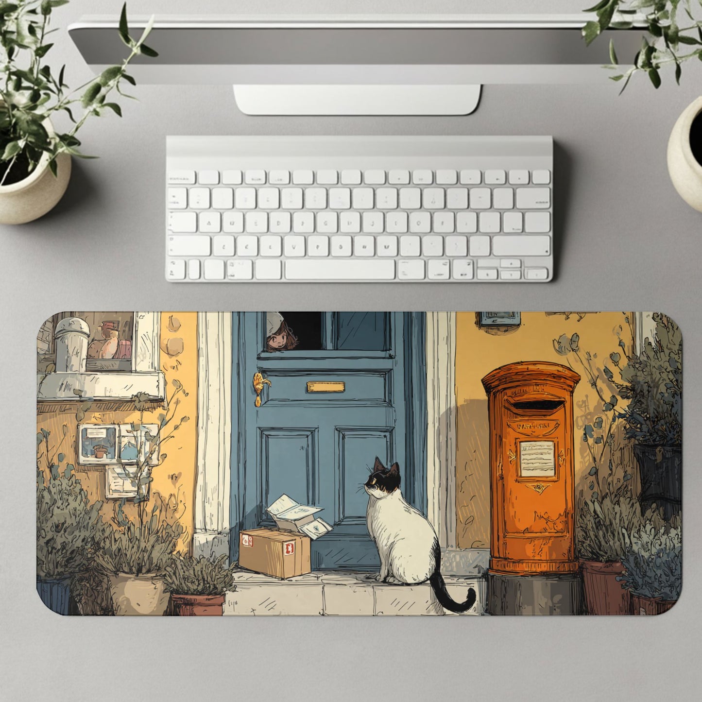 Special Delivery Desk Mat, Mouse Pad, Gaming Playmat