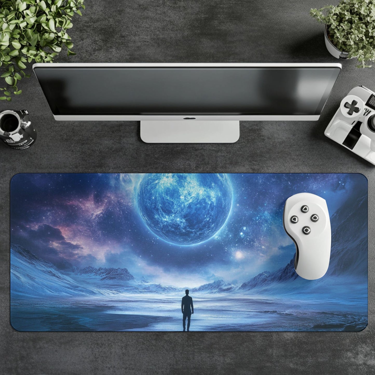 Space Art Desk Mat, Mouse Pad, Gaming Mat