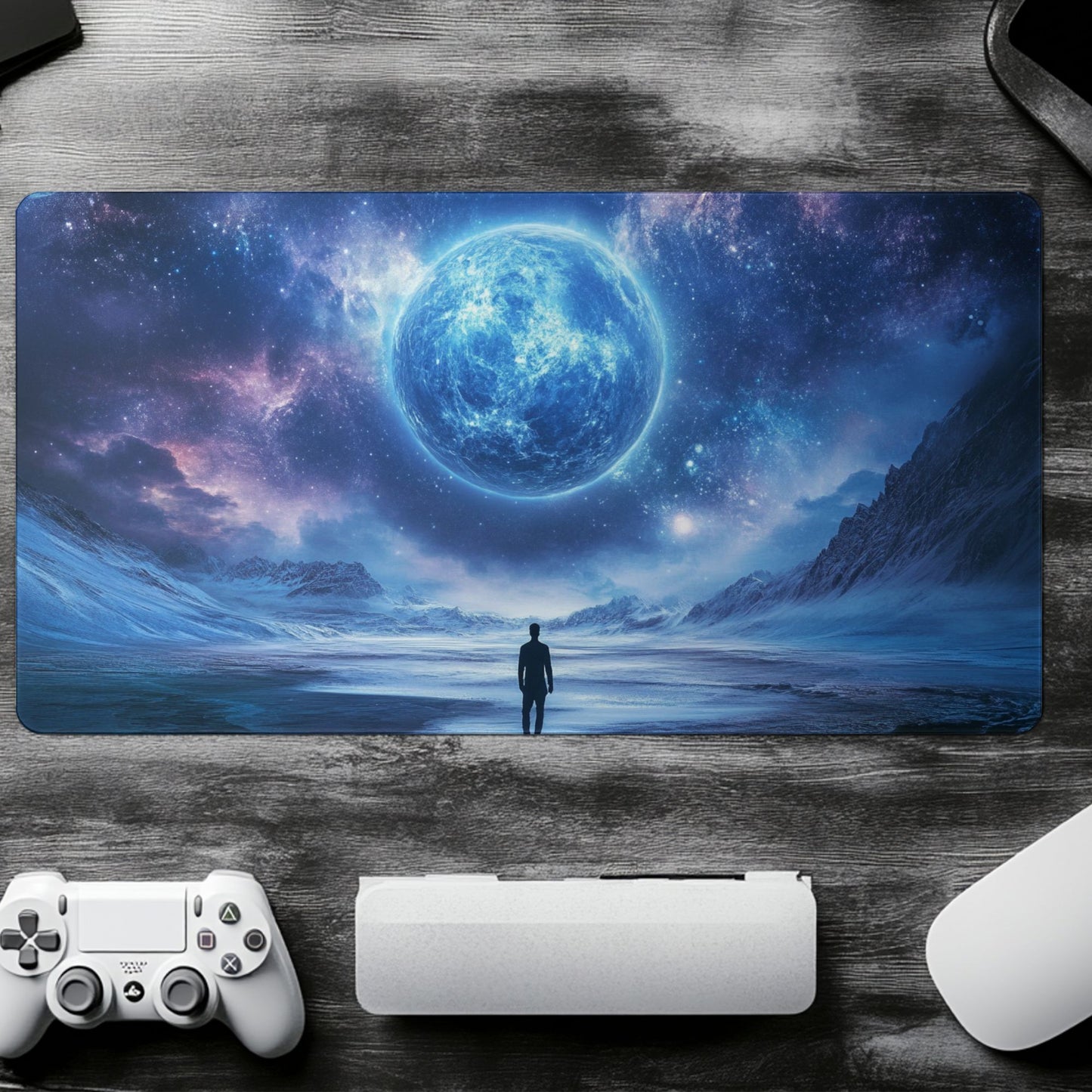 Space Art Desk Mat, Mouse Pad, Gaming Mat