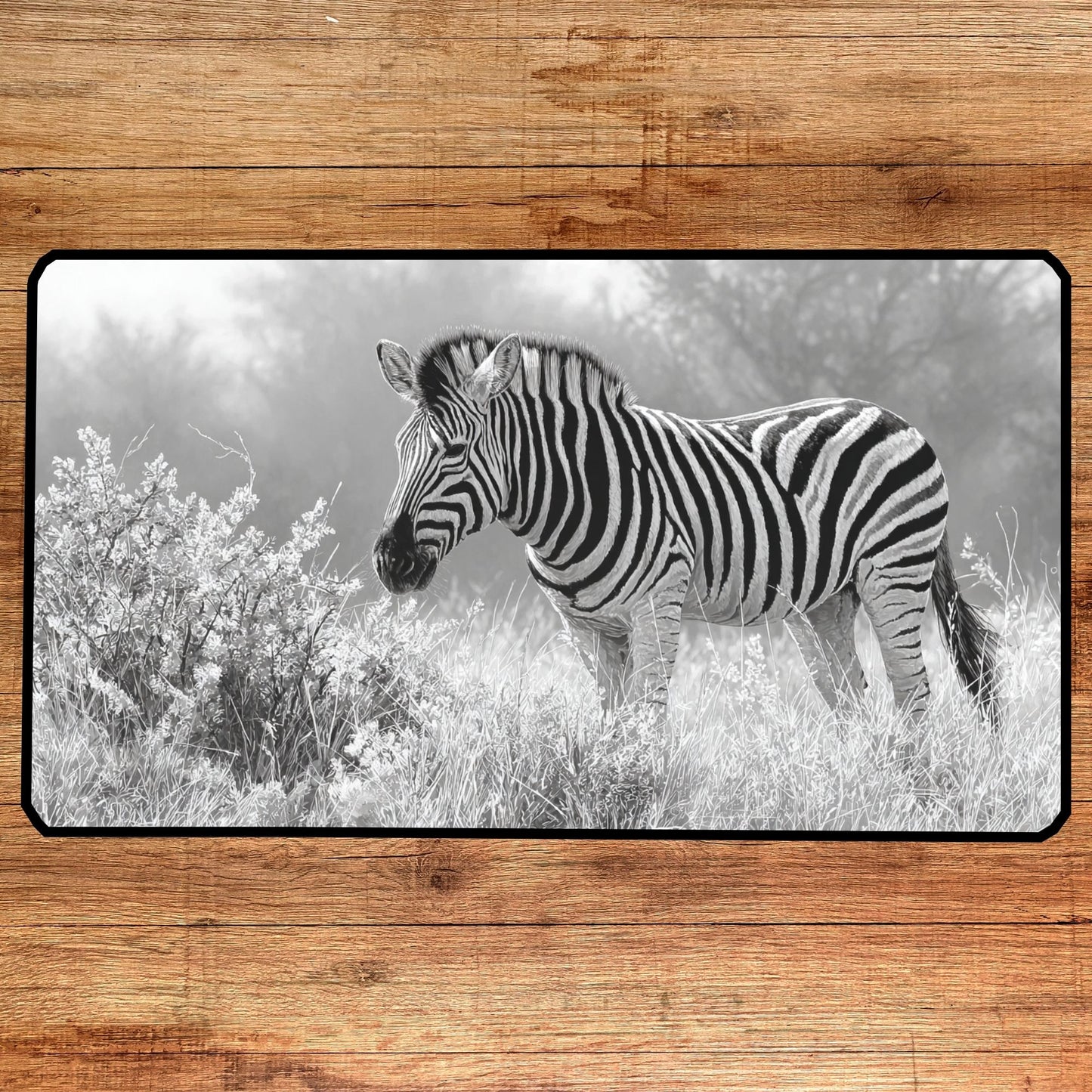 Zebra Desk Mat, Mouse Pad, Gaming Playmat
