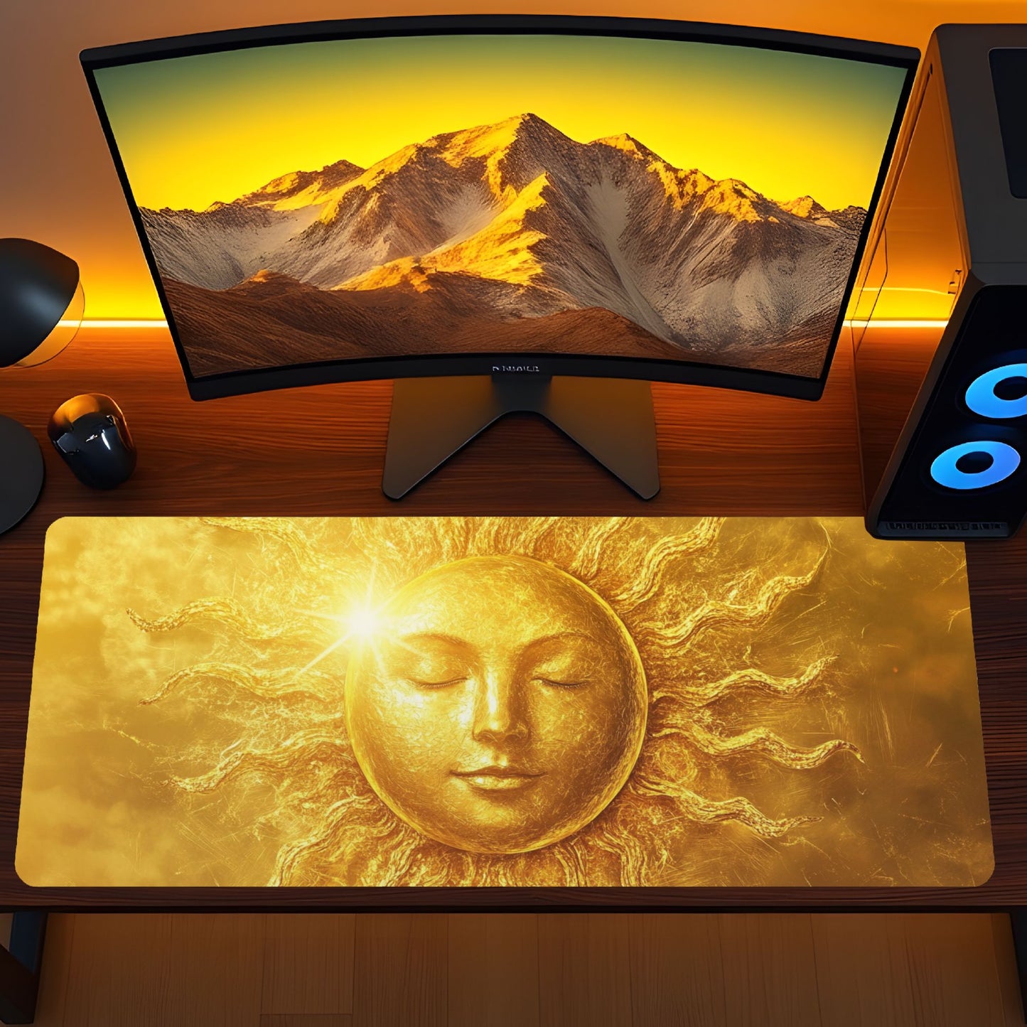 Sol Desk Mat, Mouse Pad, Gaming Mat
