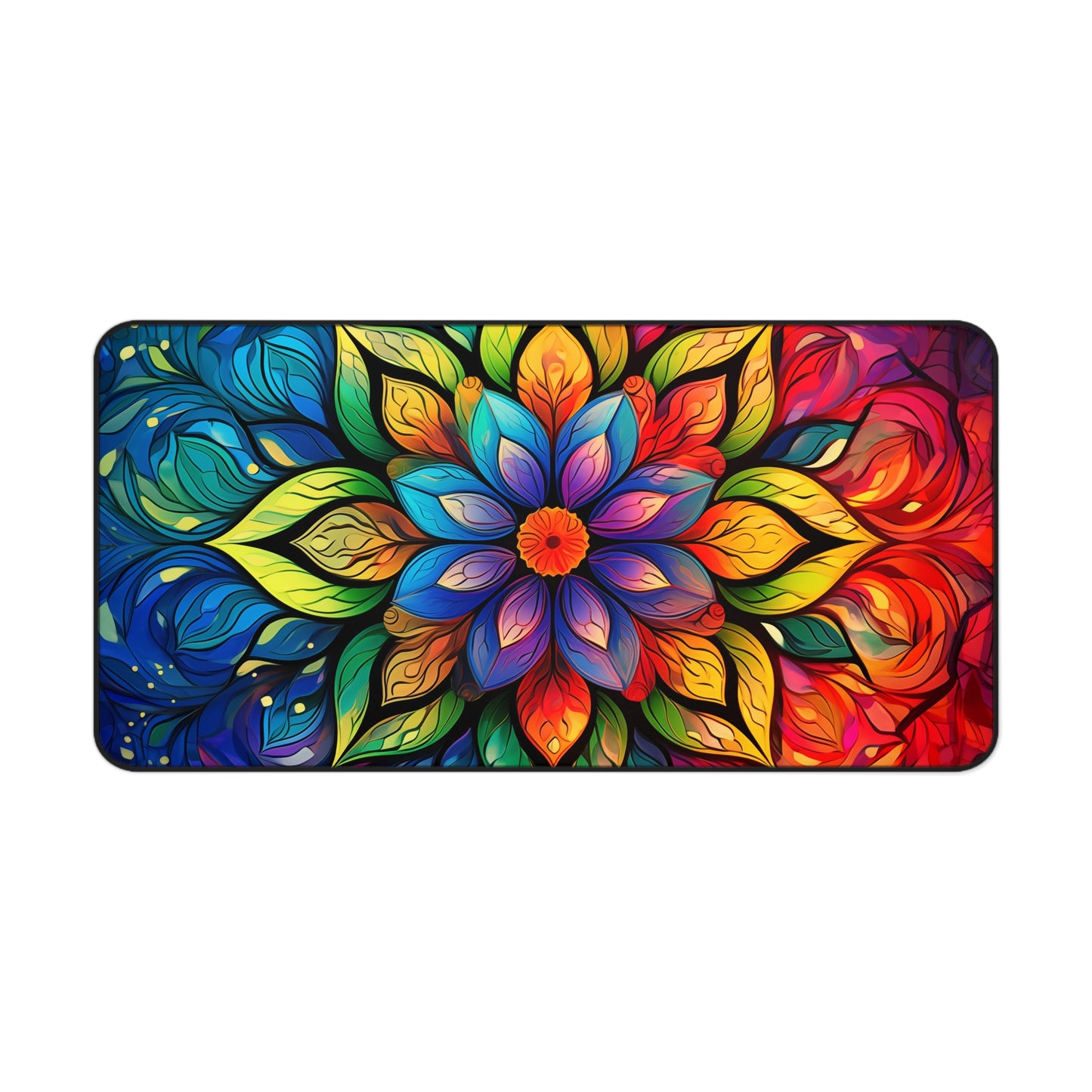 Mandala Desk Mat, Mouse Pad, Gaming Playmat