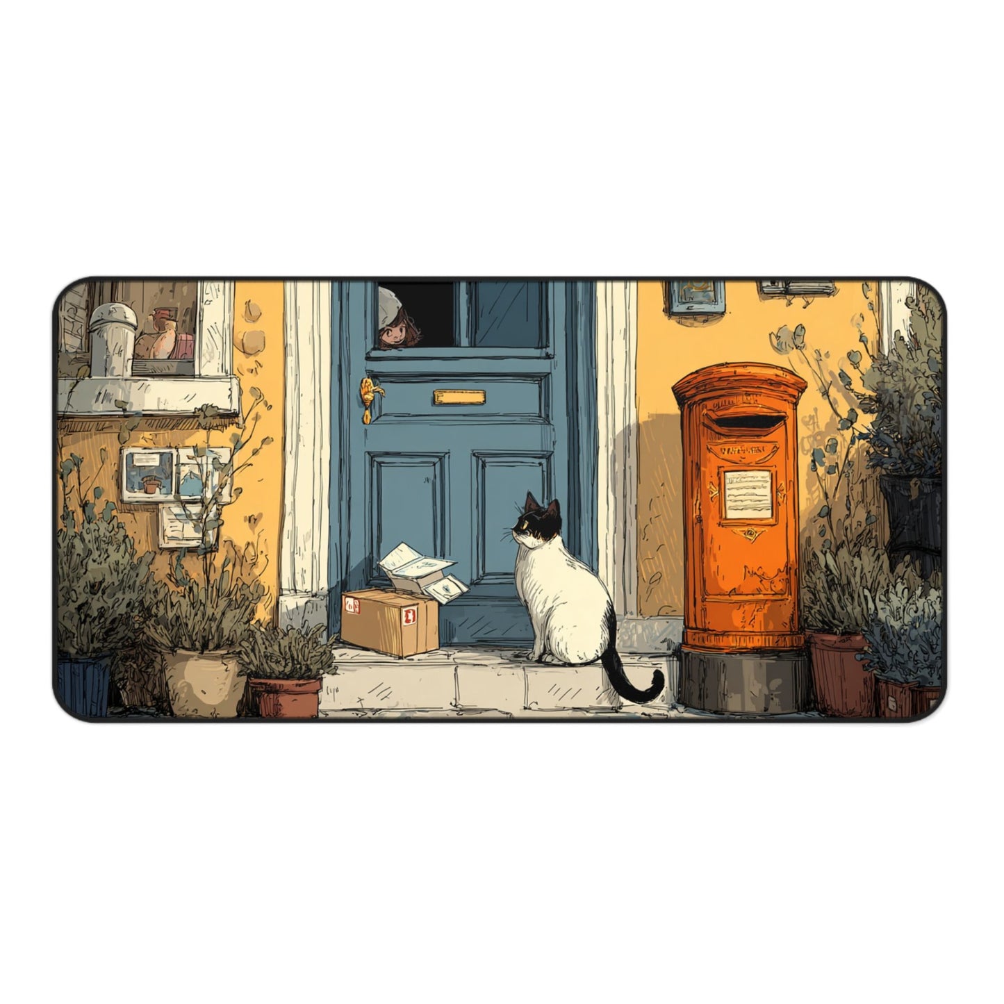 Special Delivery Desk Mat, Mouse Pad, Gaming Playmat