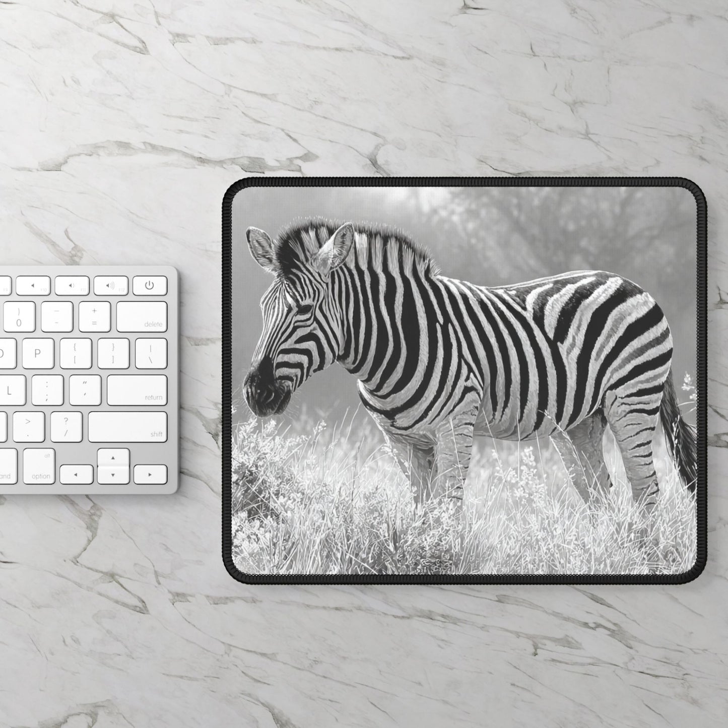 Zebra Desk Mat, Mouse Pad, Gaming Playmat
