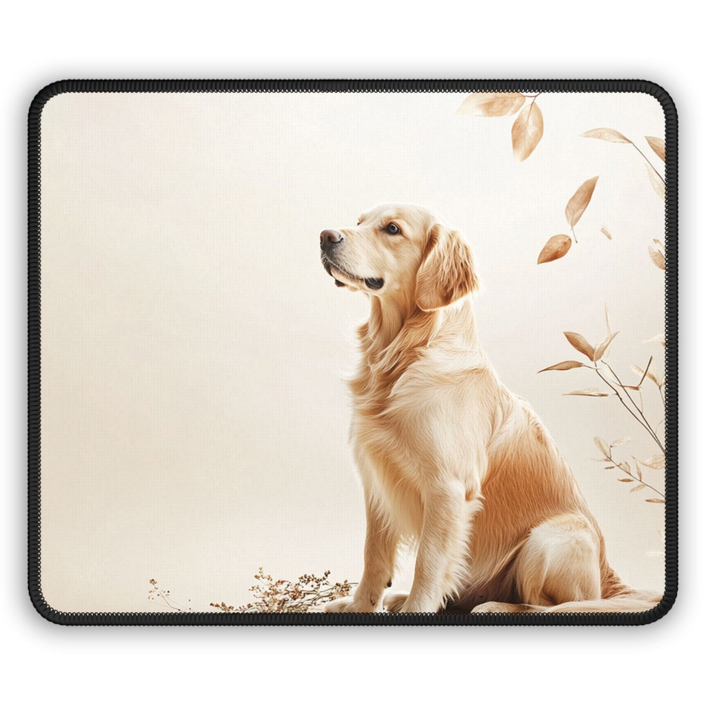 Golden Retriever Desk Mat, Mouse Pad, Gaming Mat