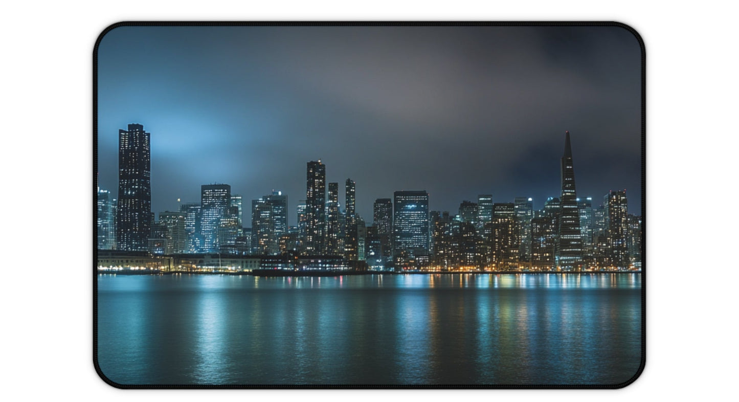 Philadelphia Skyline Desk Mat, Mouse Pad, Gaming Playmat