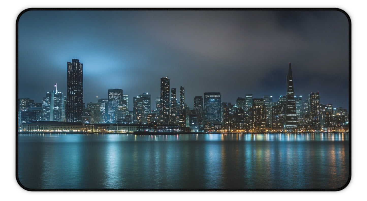 Philadelphia Skyline Desk Mat, Mouse Pad, Gaming Playmat