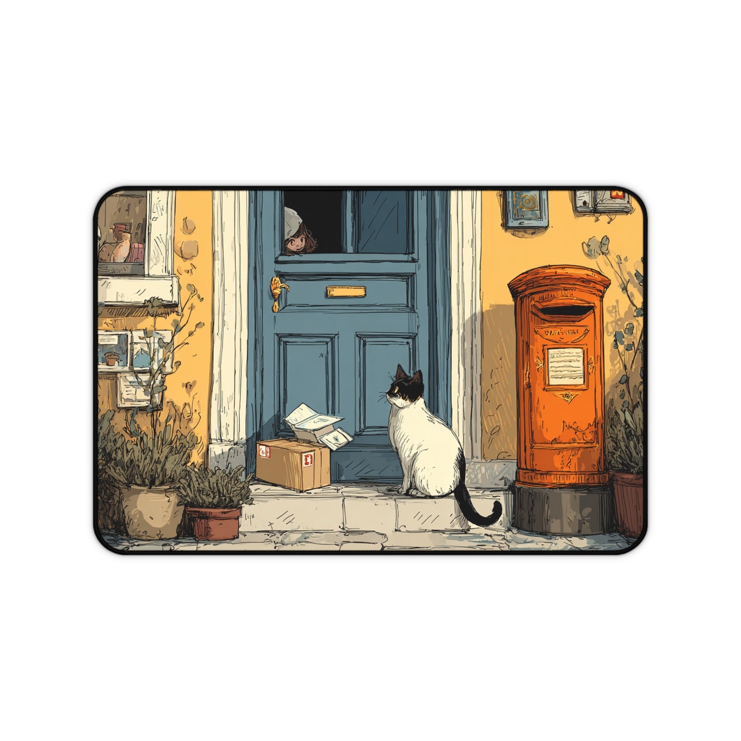 Special Delivery Desk Mat, Mouse Pad, Gaming Playmat