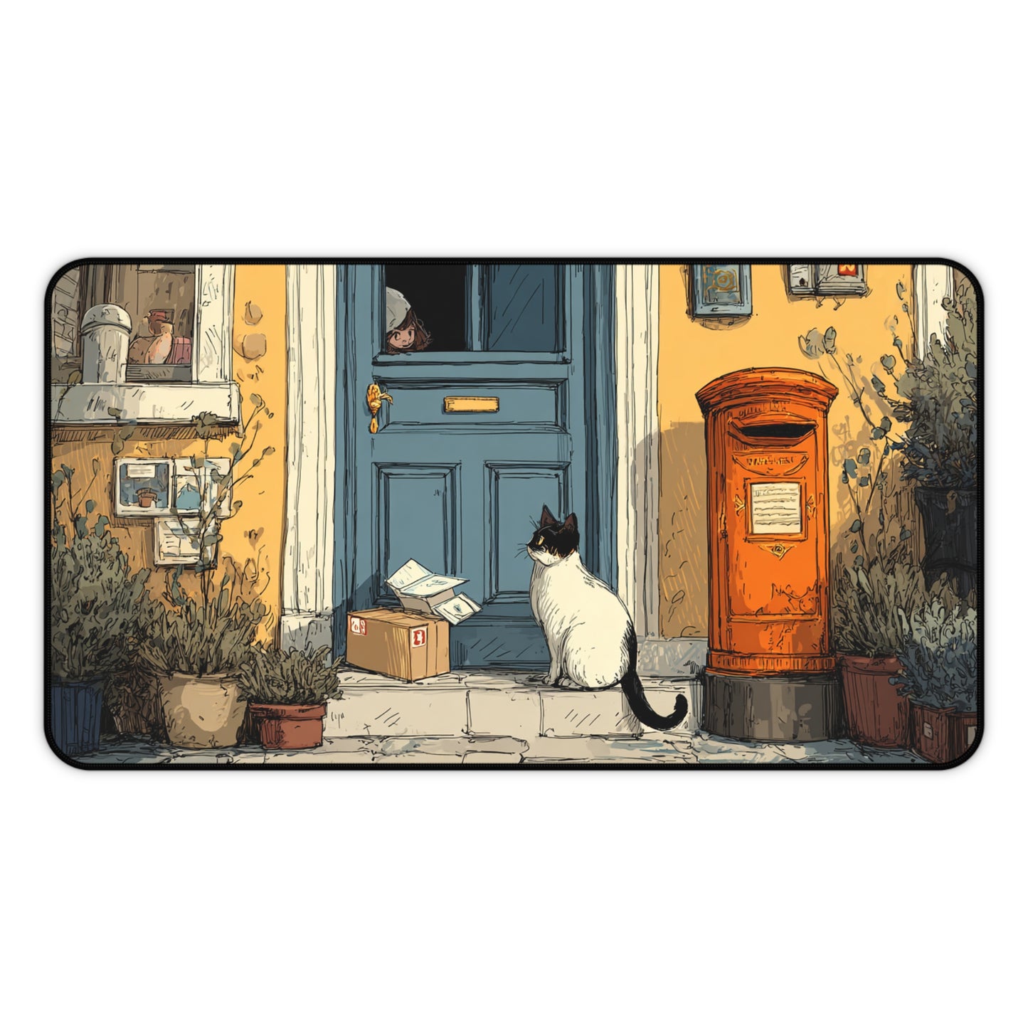 Special Delivery Desk Mat, Mouse Pad, Gaming Playmat