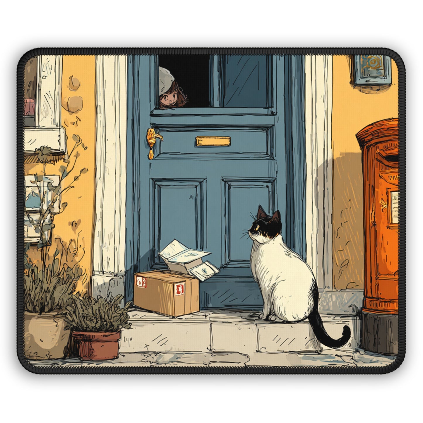 Special Delivery Desk Mat, Mouse Pad, Gaming Playmat