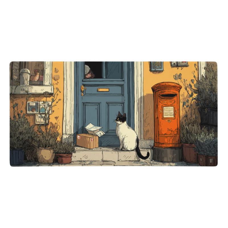 Special Delivery Desk Mat, Mouse Pad, Gaming Playmat
