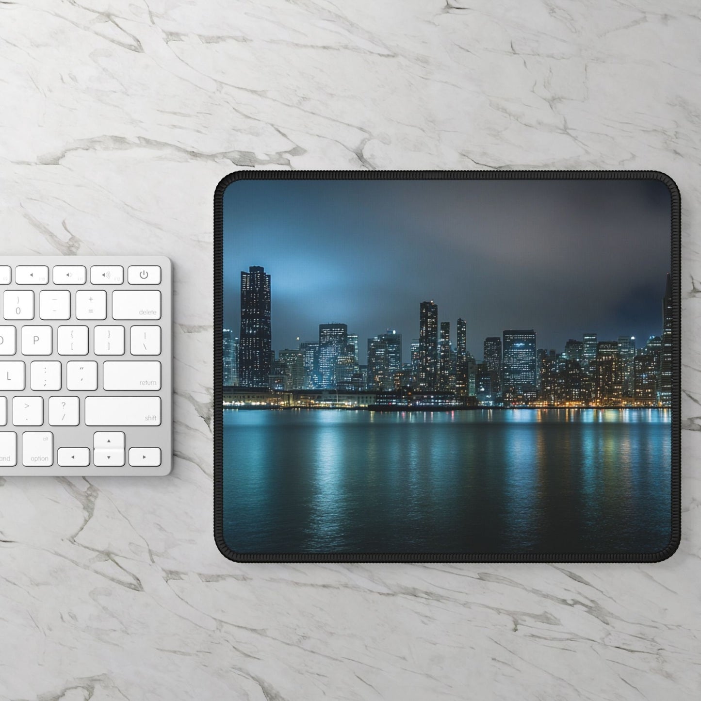 Philadelphia Skyline Desk Mat, Mouse Pad, Gaming Playmat