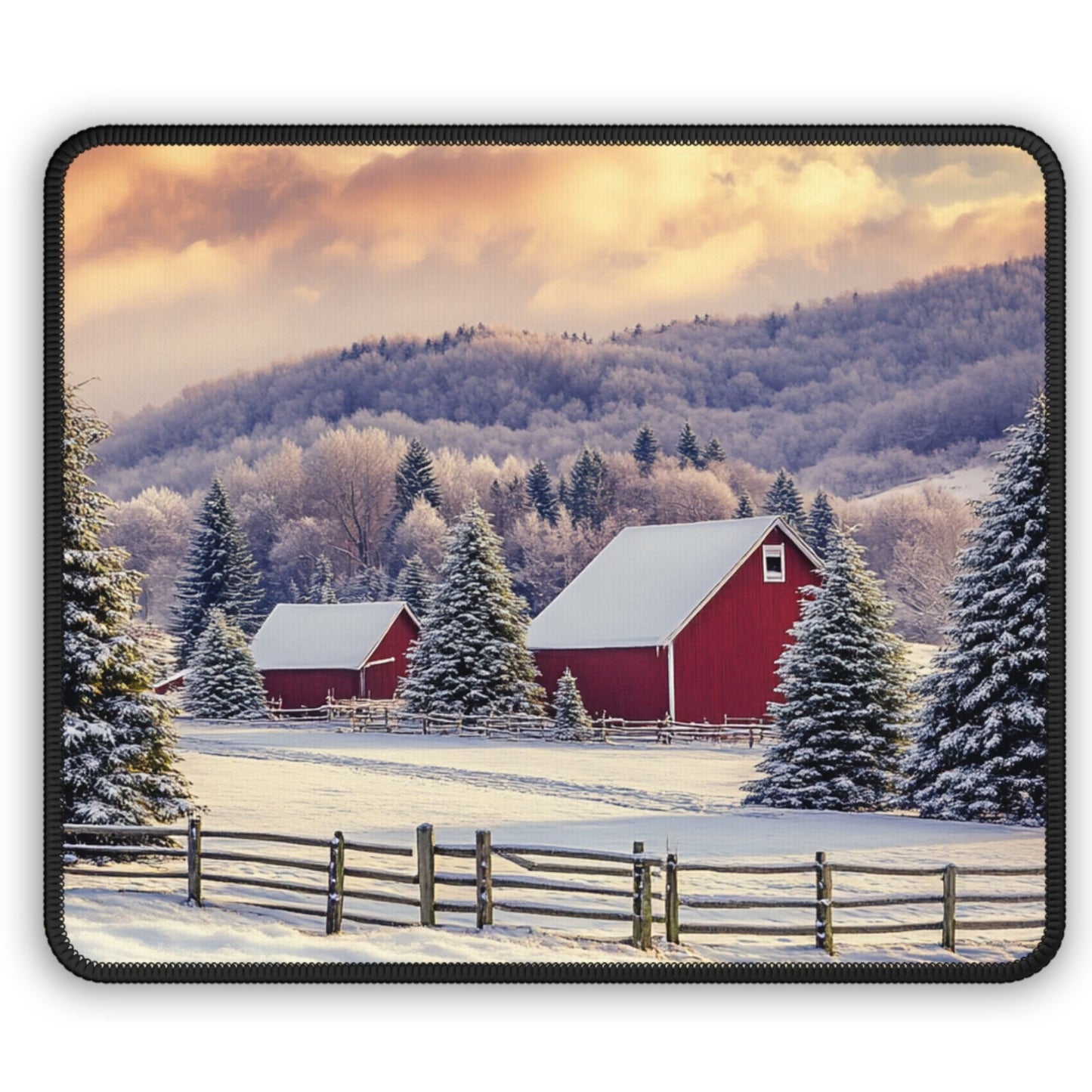 Winter Desk Mat, Mouse Pad, Gaming Playmat