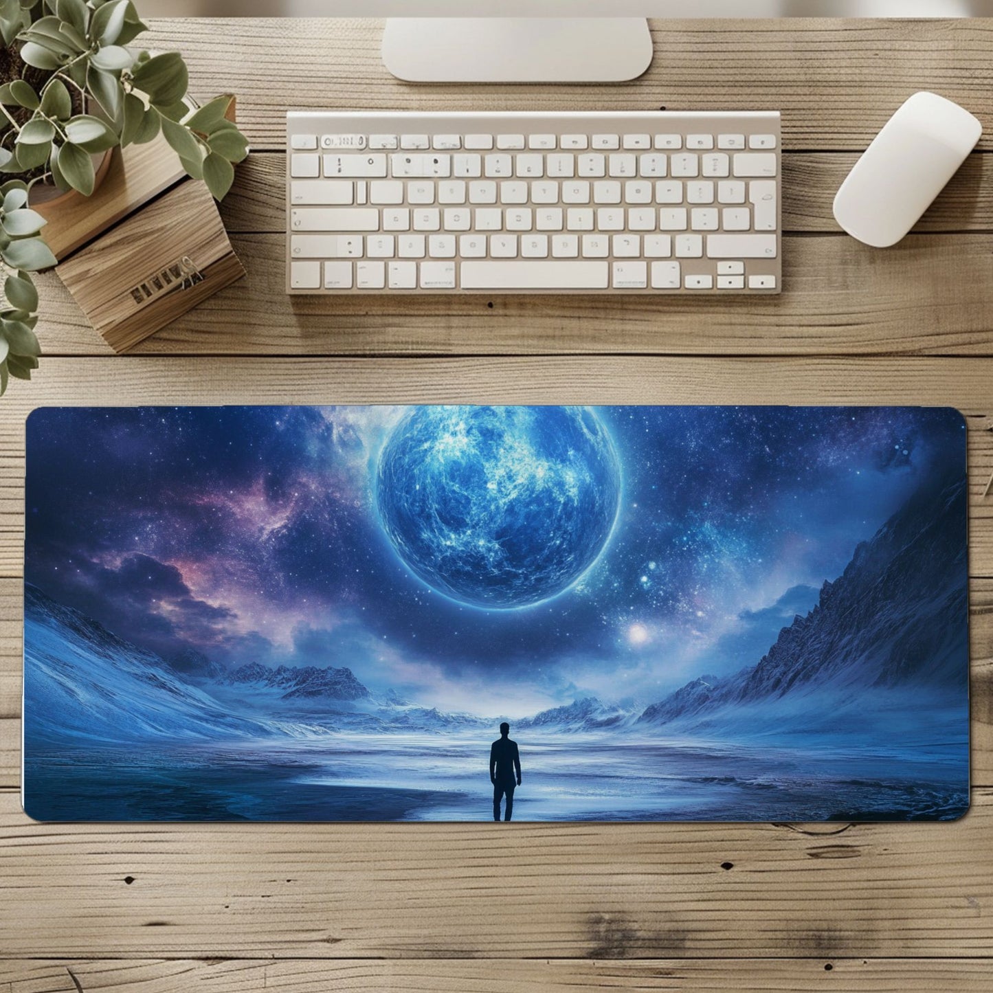 Space Art Desk Mat, Mouse Pad, Gaming Mat