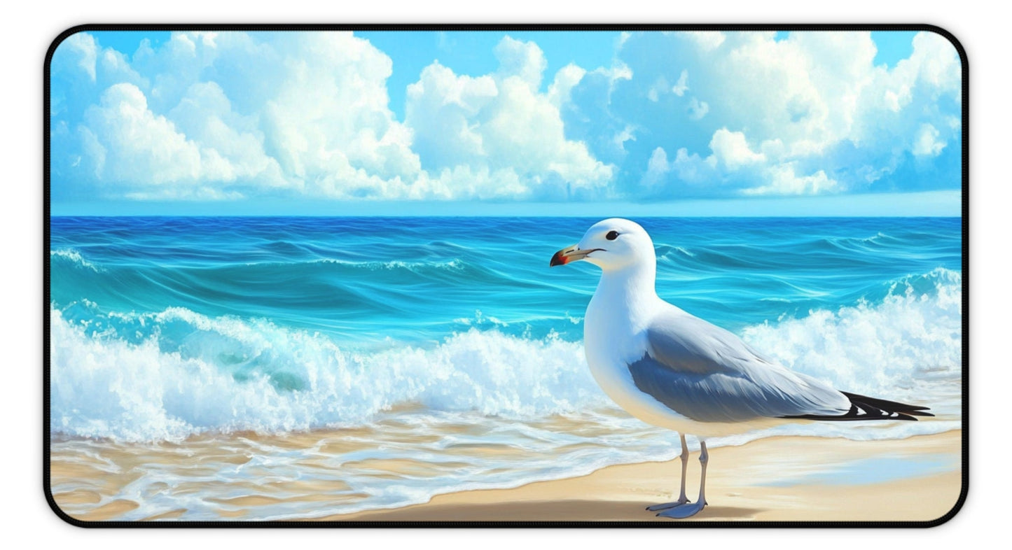 Sea Gull Desk Mat, Mouse Pad, Gaming Mat