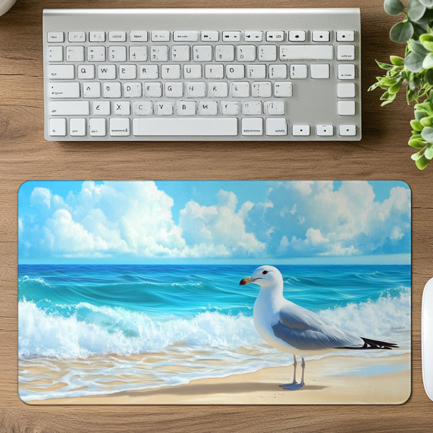 Sea Gull Desk Mat, Mouse Pad, Gaming Mat