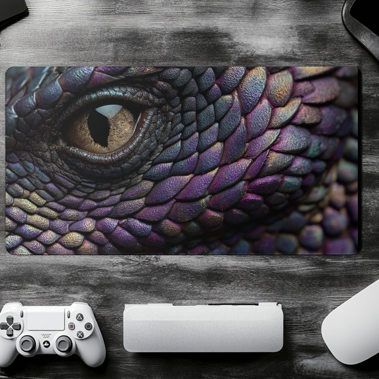 Dragon Eye Desk Mat, Mouse Pad, Gaming Playmat