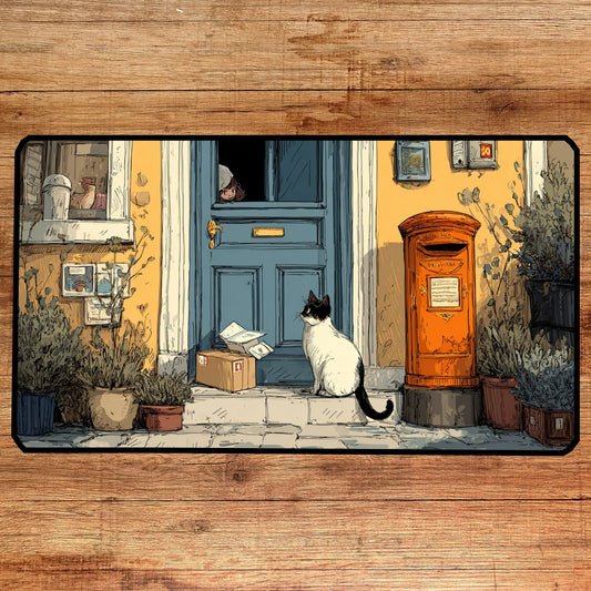 Special Delivery Desk Mat, Mouse Pad, Gaming Playmat
