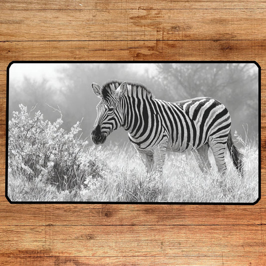 Zebra Desk Mat, Mouse Pad, Gaming Playmat