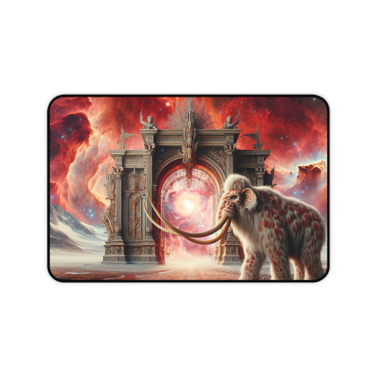 Portal to Nebula Desk Mat, Mouse Pad, Gaming Playmat