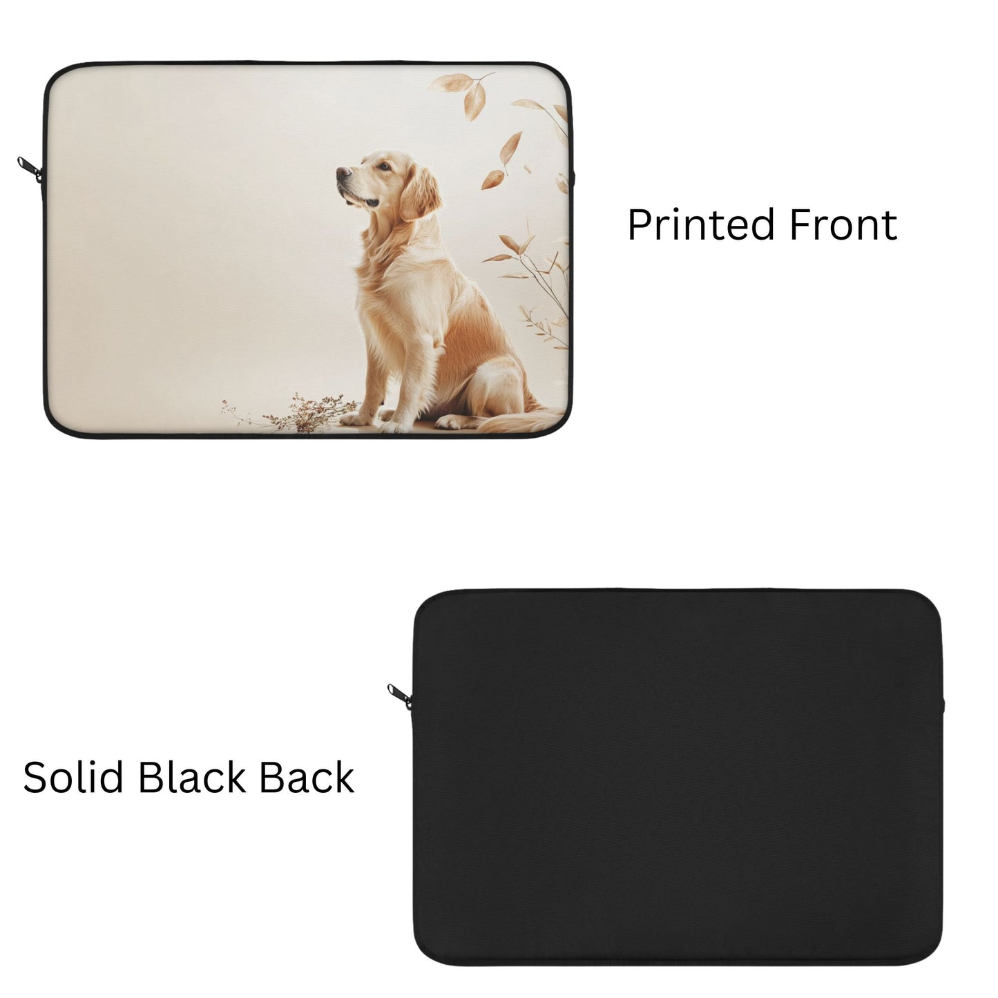 Golden Retriever Laptop and Tablet Sleeve/Bag/Case