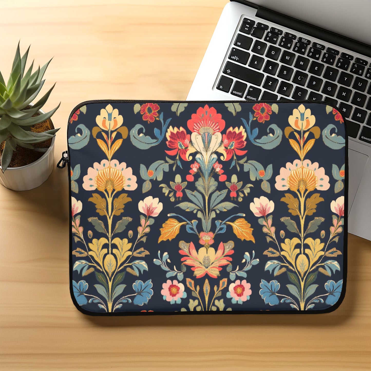 Dark Floral Laptop and Tablet Sleeve/Bag/Case