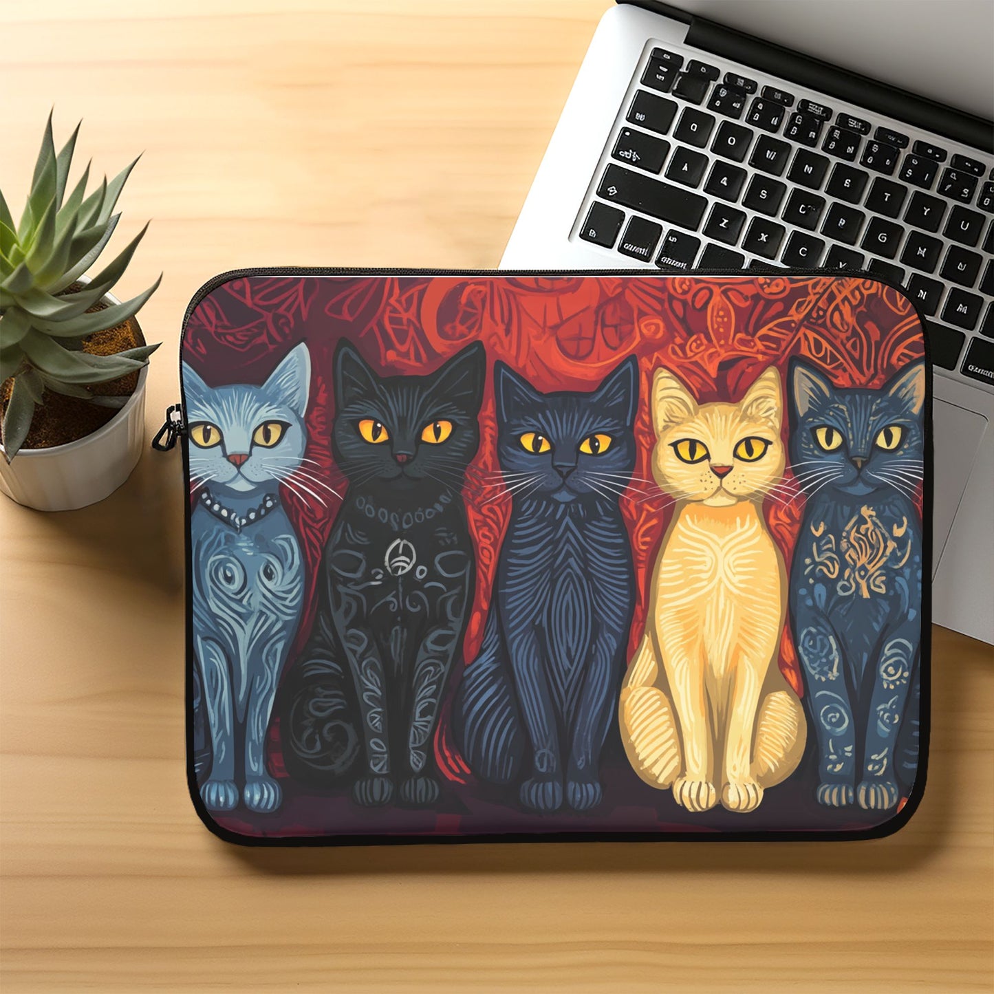 Folk Art Laptop and Tablet Sleeve/Bag/Case