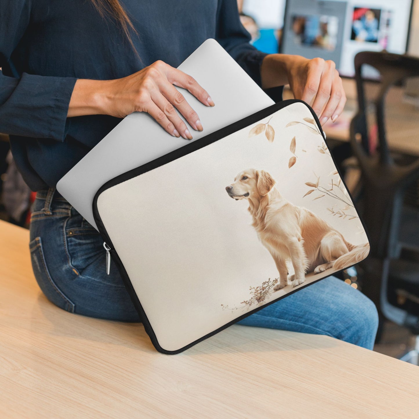 Golden Retriever Laptop and Tablet Sleeve/Bag/Case