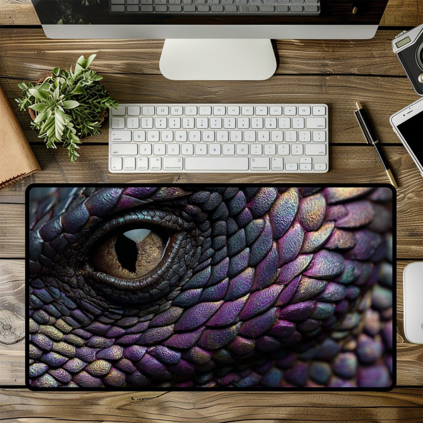 Dragon Eye Desk Mat, Mouse Pad, Gaming Playmat