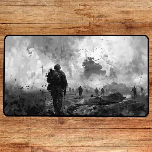 Entimes Battle Desk Mat, Mouse Pad, Gaming Playmat