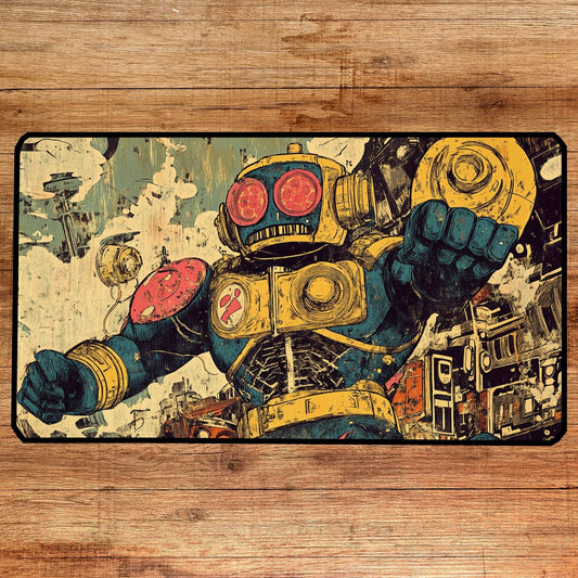 Comic Book Art Desk Mat, Mouse Pad, Gaming Mat