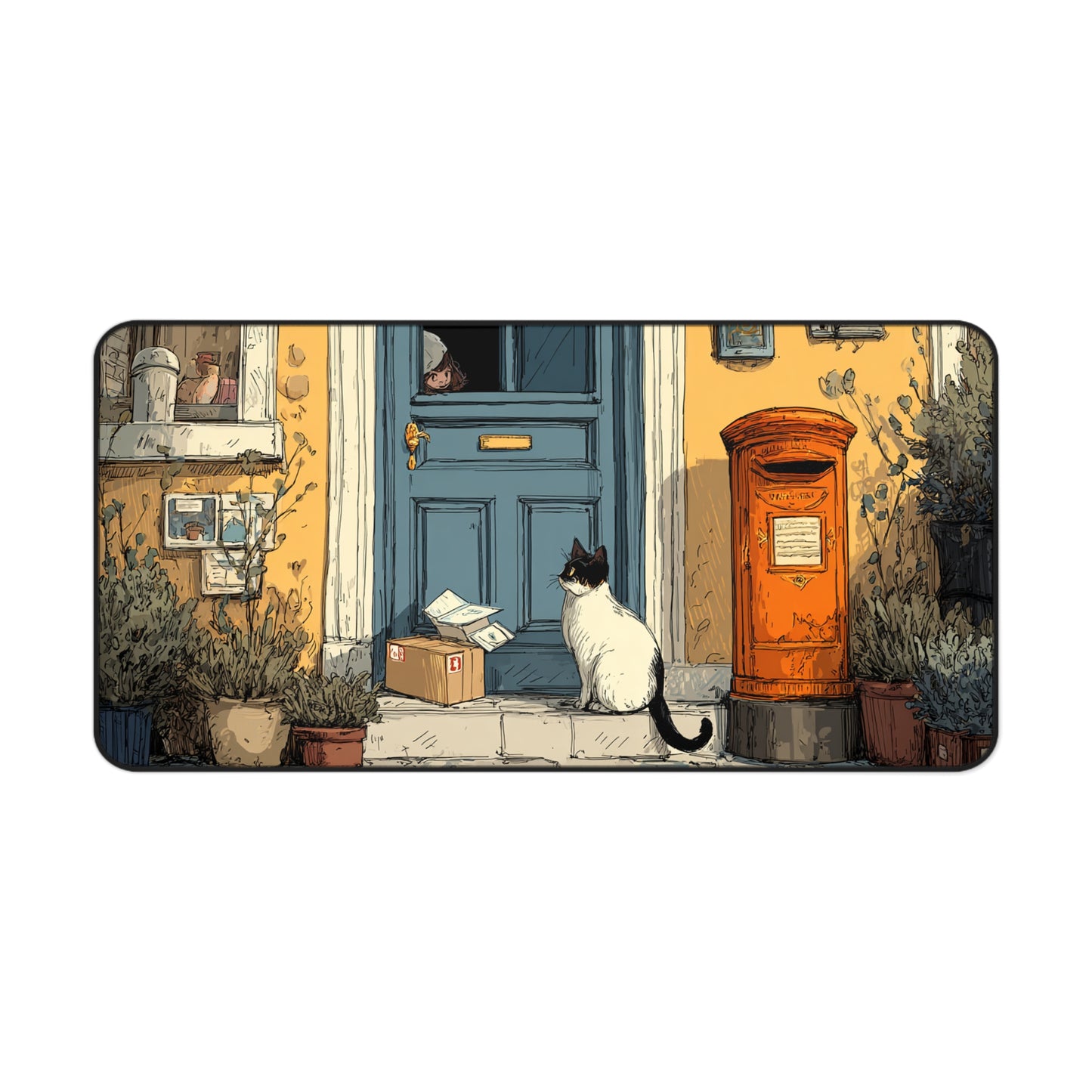 Special Delivery Desk Mat, Mouse Pad, Gaming Playmat