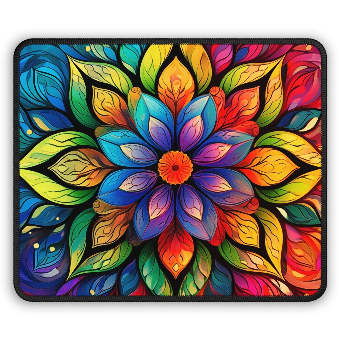 Mandala Desk Mat, Mouse Pad, Gaming Playmat